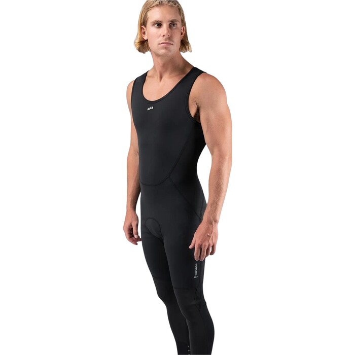 2024 Zhik Mens Microfleece Skiff Long John Wetsuit - Black